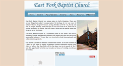 Desktop Screenshot of eastforkchurch.com